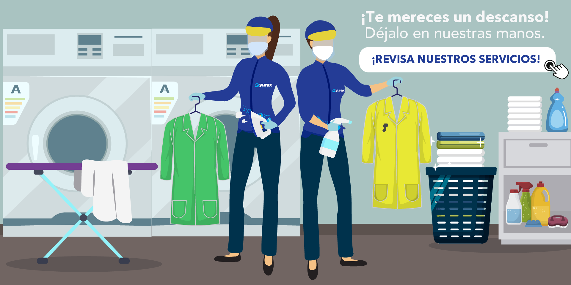 proteger mimar Empresario Nuevos procesos de lavado para uniformes laborales en tiempos de Covid-19 -  Yurax